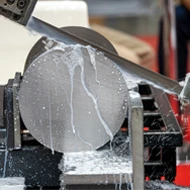 sawing metal process