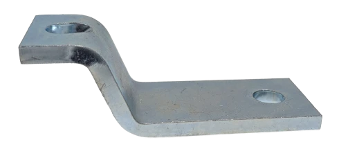 Angled metal piece