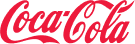 Coca-Cola company logo in red and white