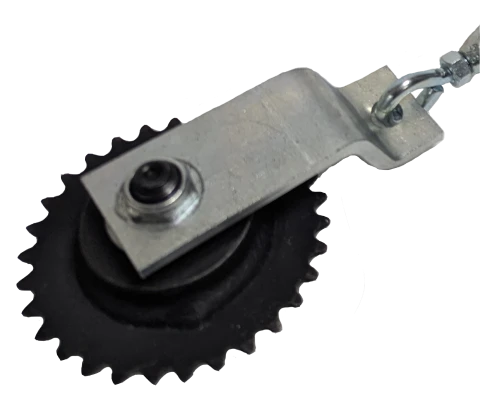 Mechanical gear element graphic for LMI brand