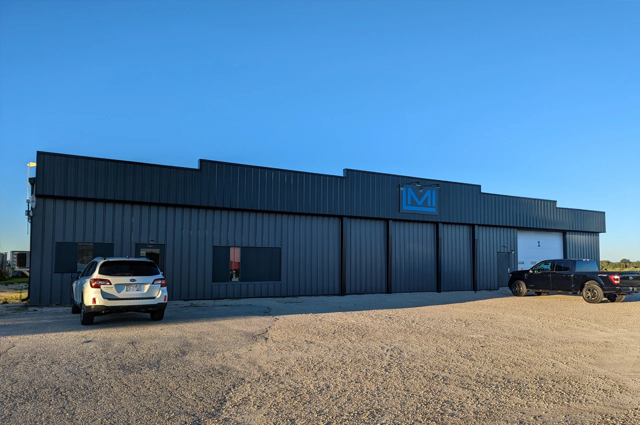 Exterior view of LMI Manufacturing office building