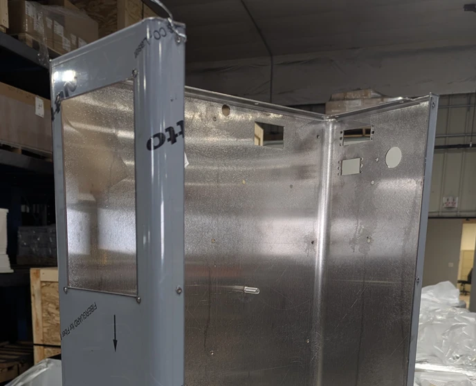 Image showing precision sheet metal bending