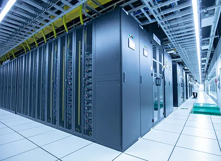 data center filled with servers