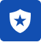 shield icon blue